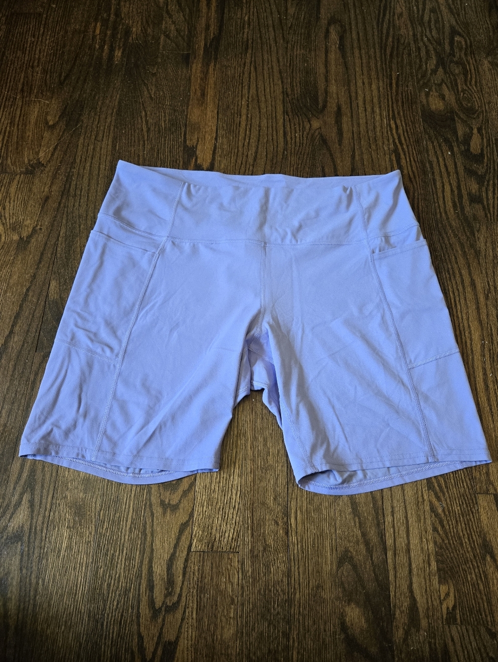 Patagonia Women's Maipo Bike Shorts 8" Periwinkle Light Purple XXL